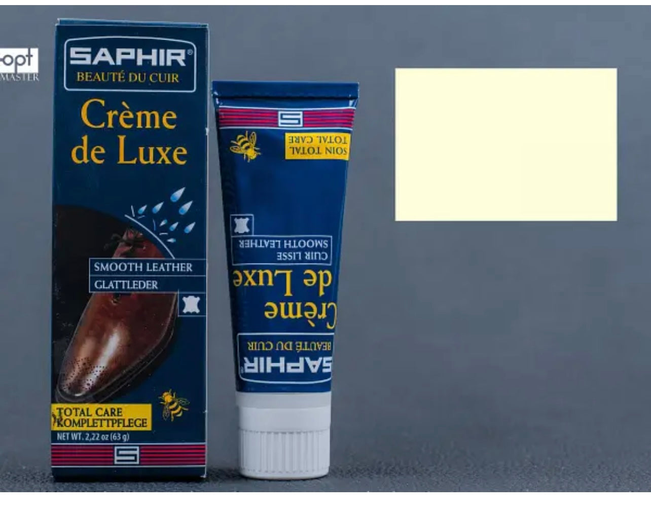 Водовідштовхувальний Крем Saphir Creme De Luxe, кол. безбарвний (02), 75 мл
