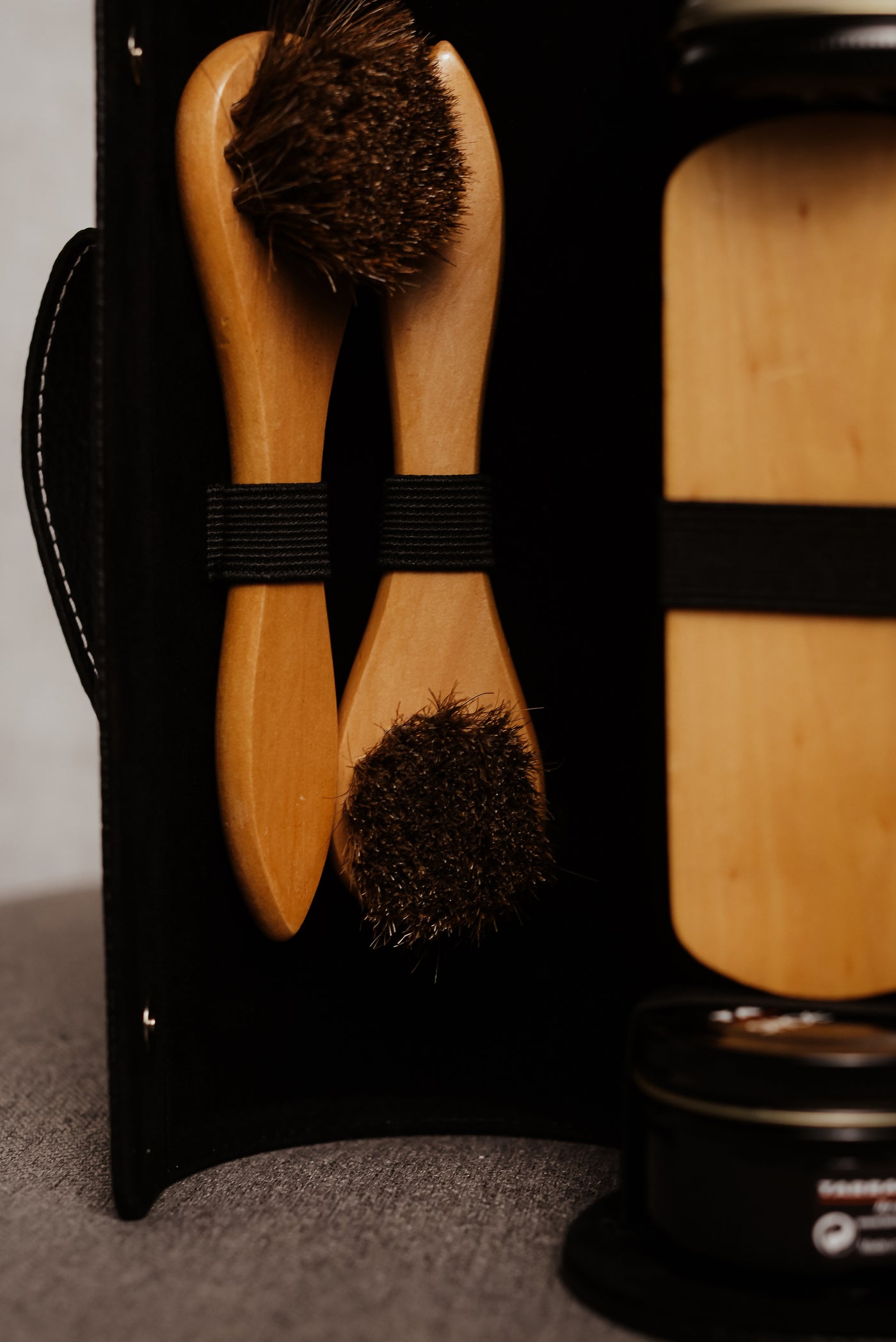 Набір для догляду за взуттям Tarrago BLACK SHOE CARE TRAVEL KIT