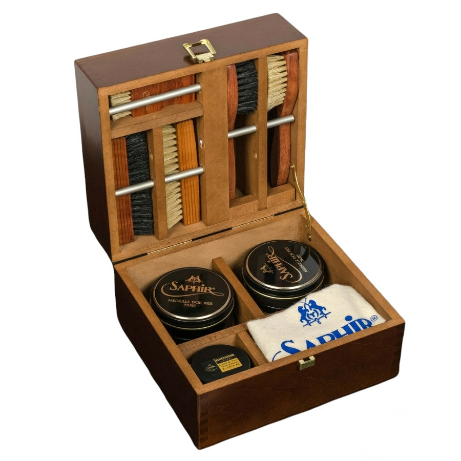 Набір для догляду за взуттям Saphir Medaille D'or Shoemaker Shoe Polish Box
